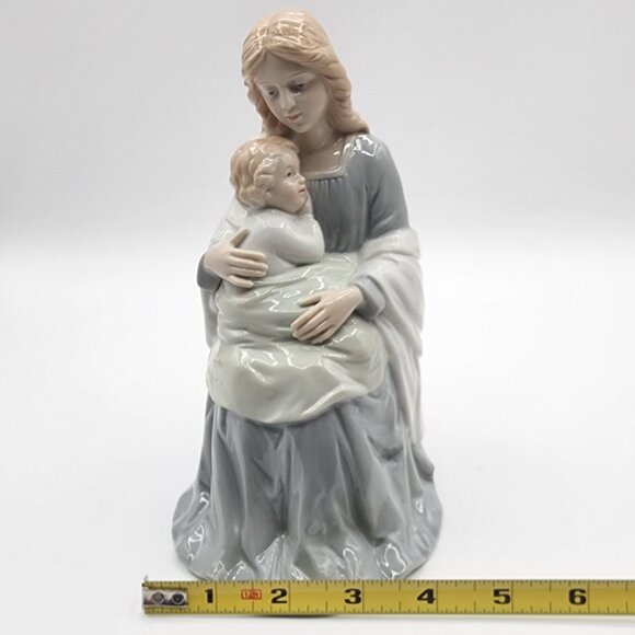 Vintage Homco Home Interiors Love of a Mother & Child Figurine #8809  Porcelain - Picture 8 of 8
